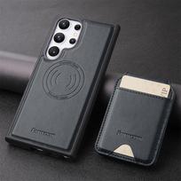 Nuimama piniginė su RFID blokavimu, magnetinis dėklas Samsung Galaxy S25 Ultra S24 S23 S22+ Plus A56 A55 A36 A35 A25 A16 A15 viršelis For Galaxy S25