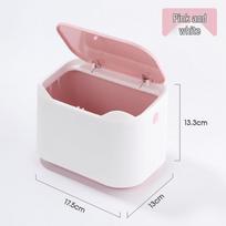 Enclosed Cat Litter Box Set: Pooper Scooper & Waste Pan for Easy Cleaning 18*13*13.5 cm