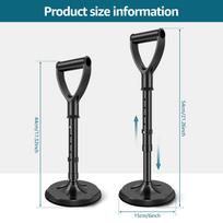 Mobility Tool Standing Aid Device Adjustable Standup Helper to Help Get Up from Floor and Ground Metal Senior Lift Assist Device 44-54cm