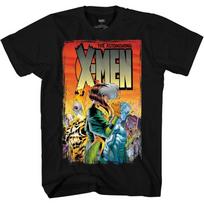 Marvel X-Men Age of Apocalypse Rogue and Crew Comics Adult T Shirt M juoda