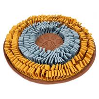 Pet Snuffle Feeding Mat Dog Interactive Sniffing Treat Puzzle Toy Encouraging Foraging Skills for Pet Machine Washable