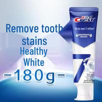 Crest All-in-One 7-Effect Whitening Fluoride Toothpaste, 180g (12-Pack)