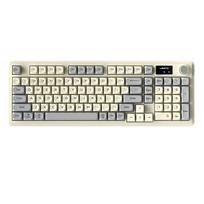 Langtu 98 klavišų laidinė tyli klaviatūra su tarpiklio konstrukcija, RGB apšvietimo efektais, ergonomišku dizainu