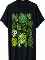 Monstera Varieties Albo Deliciosa Thai Con Plant Lover T-Shirt S įvairiaspalvis