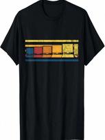 808 Drum Machine T-Shirt S įvairiaspalvis