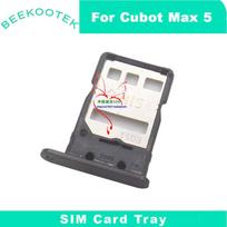 New Original Cubot Max 5 SIM Card Holder SIM Tray Card Slot card reader Adapter Accessories For Cubot Max 5 Smart Phone