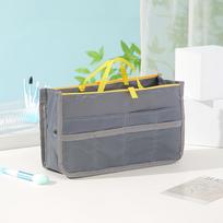 2026 New Multi Functional Large Capacity Makeup Bag Portable Double Zipper Toiletries Travel Storage Bag Mommy Bag Multi Pocket