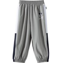 Disney Boys' Mickey Print Spring/Summer Casual Pants 110/56 šviesiai pilka spalva