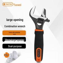 Tactix Multi-purpose Large Opening Adjustable Wrench