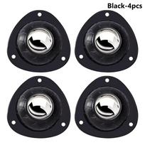 4Pcs/set Self Adhesive Caster Wheel Mini Mute 360 Swivel Furniture Casters Plastic Heavy Duty Moving Rolling Pulley