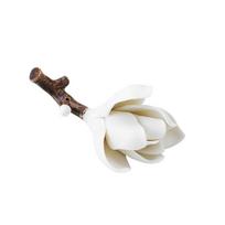 1pc Ceramic Handmade Magnolia Flower Incense Stand Creative Indoor Zen Incense Holder Incense And Tea Ceremony Decoration Gift balta