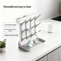 Multi-Layer Drying Rack for Baby Bottles, Cups, and Bowls Multifunctional Hanging Bottle Drying Rack