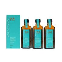 3X 2025 Moroccan Oil Plaukų priežiūros priemonė Originalus buteliukas Visų tipų plaukams, 100 ml