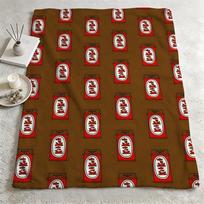 food K-KitKat-t Throw Warm Soft Flannel Blanket, Multi-use for Sofa Bed Camping Travel Nap 75cmx90cm