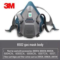 3M 6502 Silicone Half Face Respirator Medium
