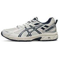 ASICS Gel Venture 6 Low top Casual Running Shoes Women's White/Blue 1012B359-107 35.5
