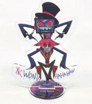 Welcome Hazbin Hotel Vox Wins Alastor Acrylic Stand Figure Pop Up 2026 Japan