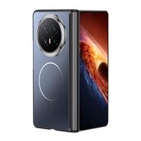 For Honor Magic V6 Case Premium Electroplating Central Axis Hinge Protection Magnetic Wireless Charging Hard Back Cover Shell Honor Magic V6