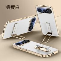 For Honor 600 ir Honor 600 Pro dėklas Shield Pilna objektyvo apsauga Piršto laikiklio dirželis Metalinis laikiklis Stovas Veganiškos odos dangtelis Honor 600