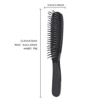 Hair Comb Hollow Shaped Curly Hair Comb Multi Functional Scalp Massage and Anti-static Fluffy Hair Brush Hairstyle Tools