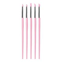5Pcs Multi-functional Small Head Silicone Nail Brush DIY Manicure 3D Modeling UV Gel Sculpture Nail Pen Polish Tip Nail Art