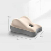 Thickened Multi-Functional Backrest Pillow Hip Elevation Cushion Ergonomic Support for Sofa Lounging Bed Sitting Back Pain Relie