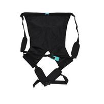 Patient Lift Sling Carrier One-Person Transferring Belt Carrying Up Down Stairs To Bed,Wheelchair,Chair,Car,Vehicle for Disabled (black,M) juoda