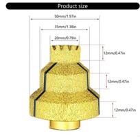 Multi Size Chamfer Router Bits Stepped Design High Efficiency Concrete Reamer Multi Conical Masonry Drilling Crowns