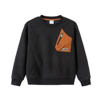 ASICS Kids T Shirts Crew Neck Thickened 334251211028-9000 110