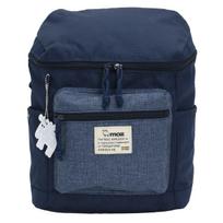 Mini Backpack Melange Fabric Navy [MOZ] ZZEI-04