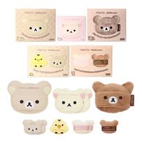 Milfie Rilakkuma Collaboration Puff Set Makeup Tools 5-Piece smėlis