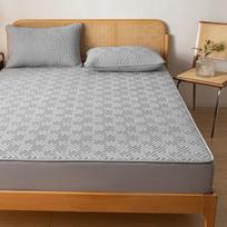 Vandeniui atspari paklodė Antibakterinė patalynės užvalkalas nuo erkių, neslystantis lovos užvalkalas, skirtas namų miegamojo lovatiesėms 2xPillowcase NOSHEET