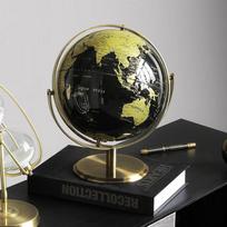 Stalinis pasaulis Pasaulio gaublys Retro namų dekoro priedai Žemės rutulys 20 cm šviesūs prabangūs gaublio papuošalai Pasaulio žemėlapis Geografijos biuras
