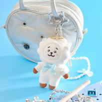 BT21 Angelas ir piktadarys Angelas pliušinis lėlių raktų pakabukas (7 Parinktys) RJ
