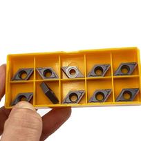 - 10pcs DCMT 11T308 Carbide Insert Carbide Tips Cutting Tool