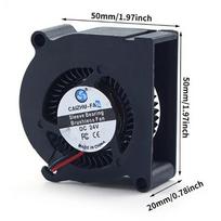 For Flashforge Adventurer 5M Pro 5020 Fan 24V Fast Heat Dissipation For 5M Pro End Board 1pcs