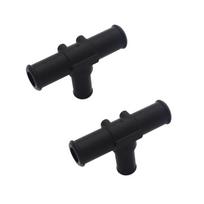 2Pcs Heater Hose Output T Pipe For Toyota Sequoia Sienna Lexus Lx470 87248-60460