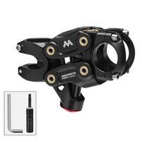 SS02 MTB Road Bike Five Link Shock Stem Aluminum Alloy Shock Absorbing Riser Damping Bicycle Stem Bike Frame Handlebar Parts