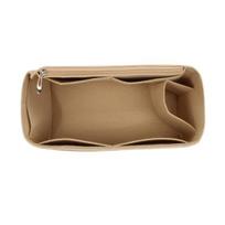 Soft Purse Organizer Insert for Handbags Multi-Pocket Felt Bag Liner Lightweight Protector for Backpacks Travel Daily Use Small