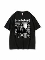 Fashion Pure Cotton Suicideboy Era Tour Graphic T Shirt 'unisex unisex Clothing T Shirt S įvairiaspalvis