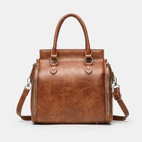 Large Capacity Women's Crossbody Tote Bag Multi-Pocket Winter Commuting Bag  Daily Use
