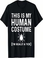Funny Tick Costume Parasites And Ticks T-Shirt S įvairiaspalvis