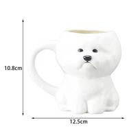 New 1PC Creative Cute Little Dog Cerc Mugs Office Water Drinking Cups Coffee Cups Birthday Gifts Couple Cups Home Daily Use 301-400ml balta
