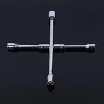 Spanner Folding Cross Lug Wrench 17/19/21/23mm, Labor-Saving Car Tire Repair Tool for Auto Wheel Nut Removal