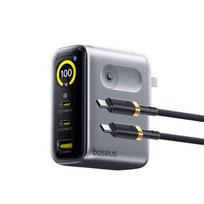 Baseus 100W GaN Multi-Port PD Charger Kit with Power Display New National Standard