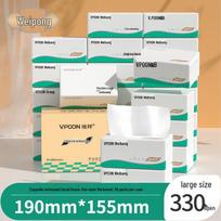 Bulk Paper Towels & Napkins for Home, Dorm, or Family Use 190x155 mm