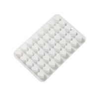 Silicone Heart Shaped Cake Mold Rectangular Multi Cavity Food Grade Non Stick Flexible Baking Mold High Low Temperature Resistant one size