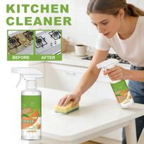 Multi Surface Kitchen Appliance Cleaner Spray Degreaser for Household Use 500ml Bottle Suitable for Ovens Microwaves Refrigerators Cooktops One Size