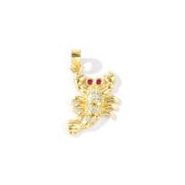 2 Pcs Cubic Zirconia Ocean Charms Turtle Lobster Crab Sun Gold Plated Enamel Micro Pave Brass Pendants For DIY Necklace Making