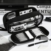 Large Capacity Pen Bag Multi-layer Stationery Bag Minimalist Pencil Case  Gift